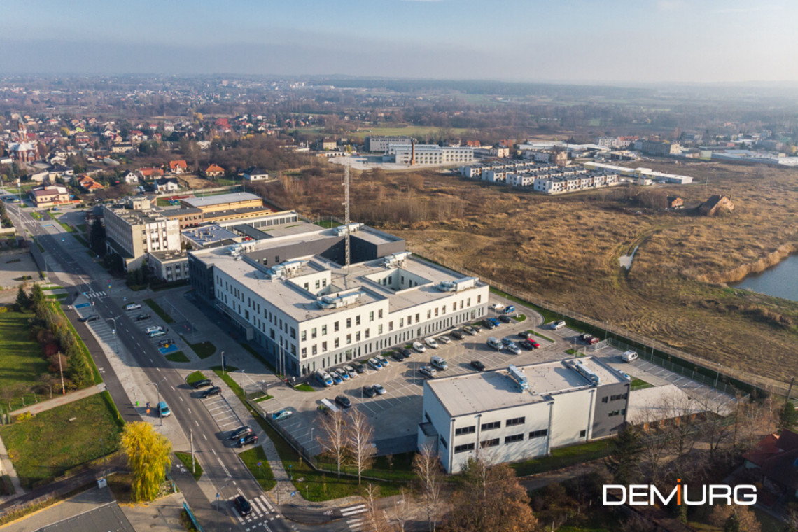 Komenda w Kaliszu fot. mat. Demiurg Poznańska spółka Demiurg zaprojektowała najnowocześniejszą i największą Komendę Policji w Polsce
