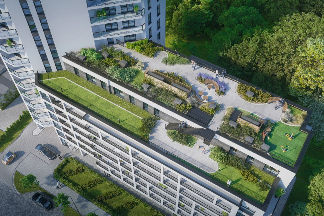 Star Tower fot. mat. inwestora Zielone dachy Letnicy spod kreski WMO Architekci