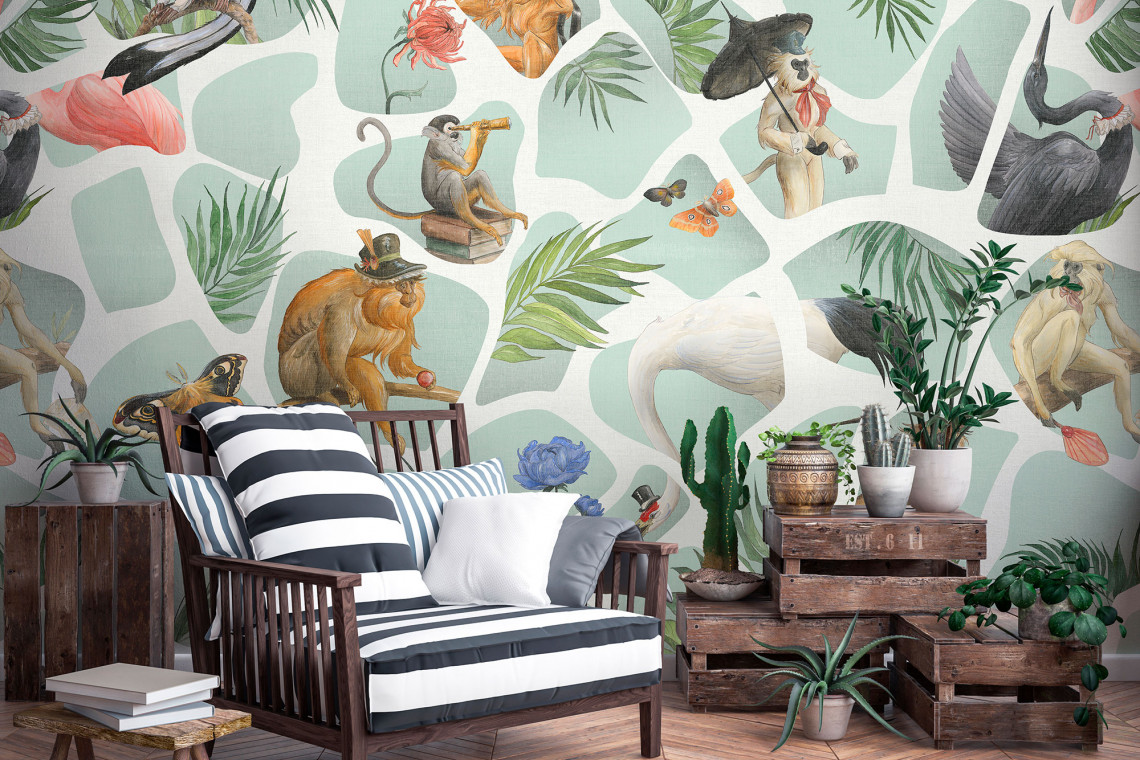 Animalier - niezwykła interpretacja stylu zwierzęcego autorstwa niesamowitych artystów marki Tecnografica, fot. mat. prasowe Carpet Studio Królestwo zwierząt według mistrzów włoskiego wzornictwa