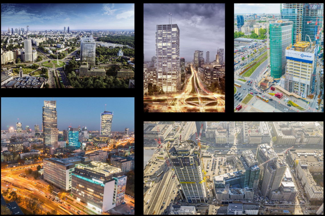 fot. mat. inwestorów Warszawa zmienia skyline, dzięki wyjątkowej współpracy inwestorów z najlepszymi architektami