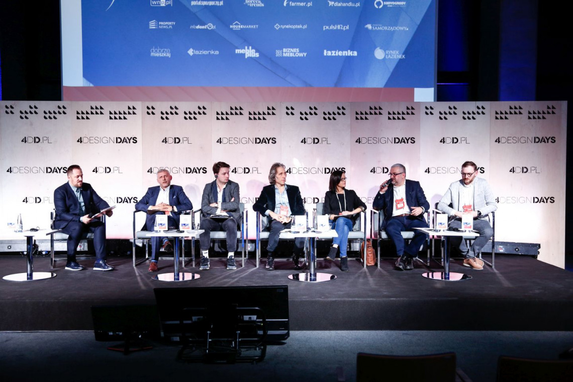 Sesja 4 Design Days 2020 pt. „Materiały”. Fot. PTWP. 4 Design Days 2020: Recykling uratuje budownictwo