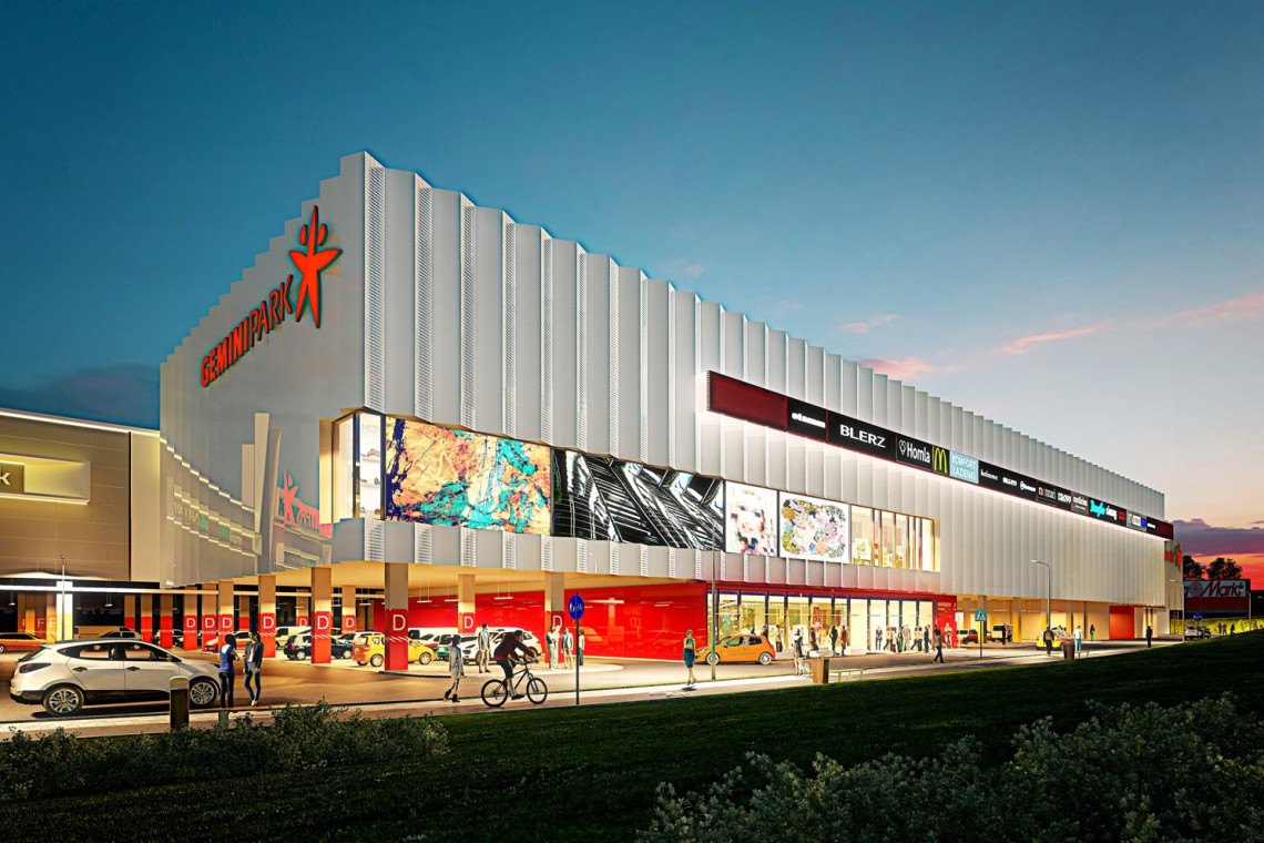 Rozbudowa centrum Gemini Park Tychy. Fot. Materiały prasowe Tychy będą miały drugie kino