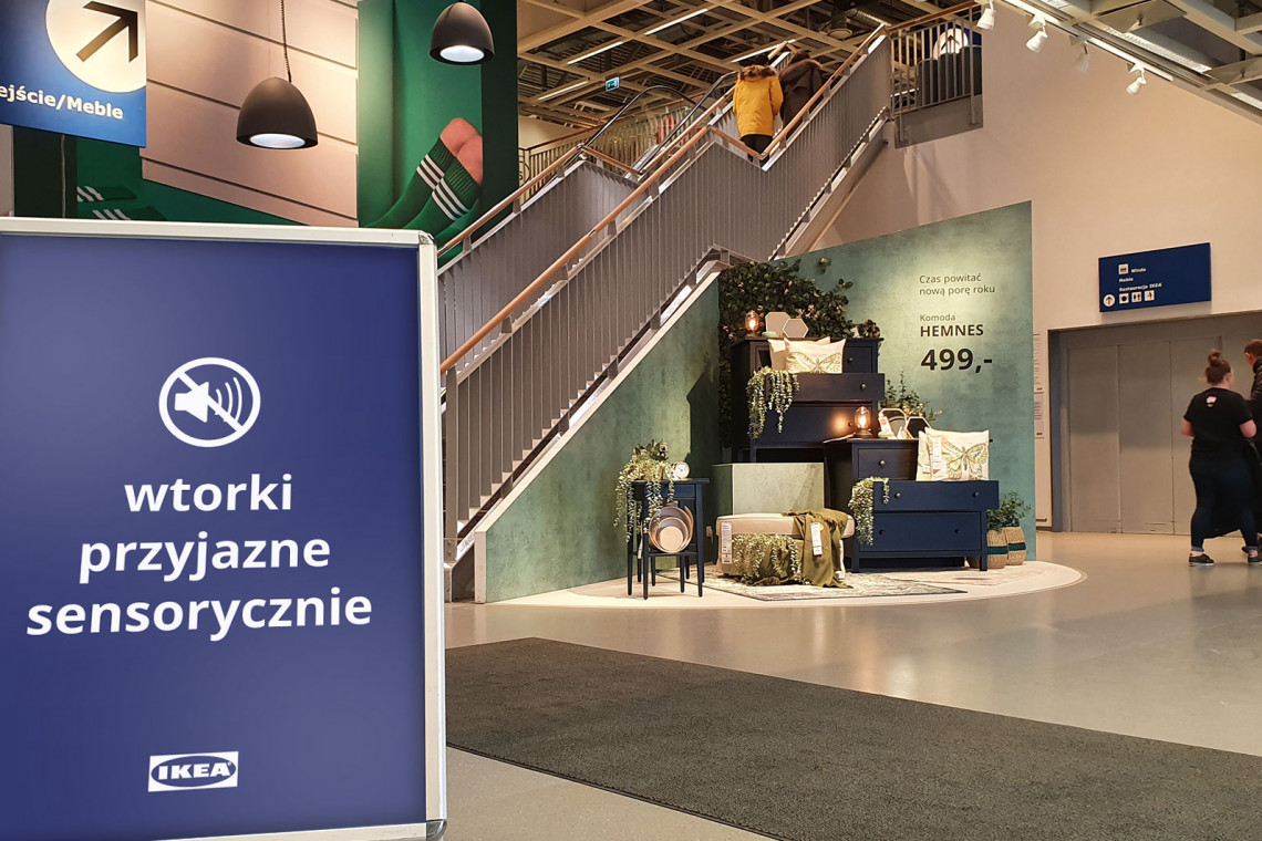fot. mat. IKEA Przyjazne sensorycznie wtorki w IKEA