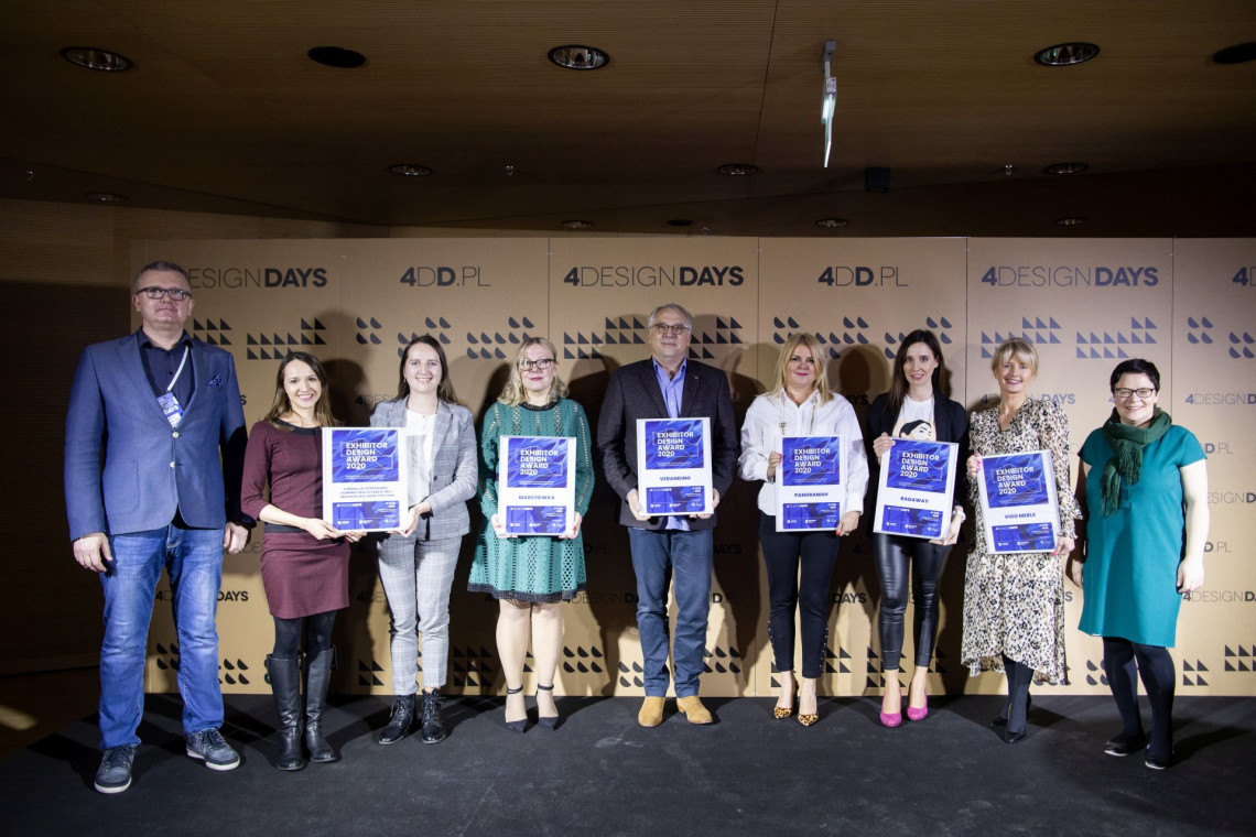 Exhibitor Design Award 2020 - wyróżnienia za najciekawsze stoisko targowe 4 Design Days 4 Design Days: nagrody za najlepsze stoiska rozdane