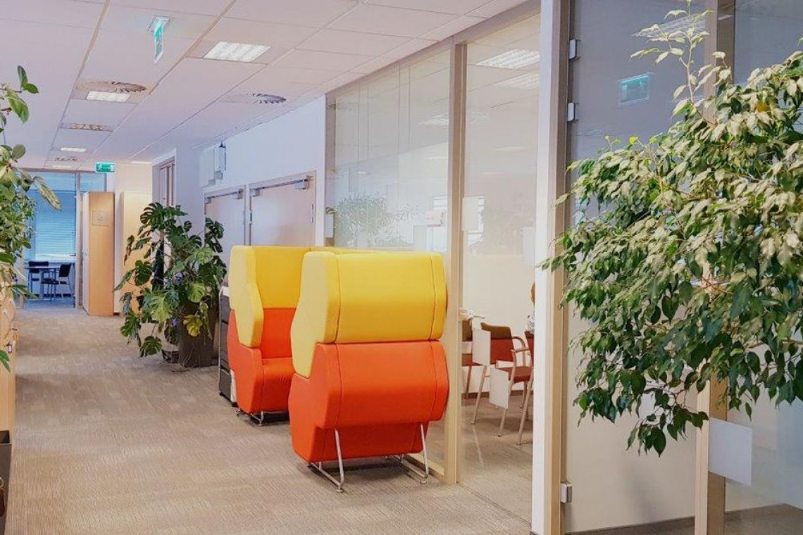 Biura DNB Bank Polska po remoncie. Fot. Materiały prasowe Spaceplan wyremontował biura DNB Bank Polska