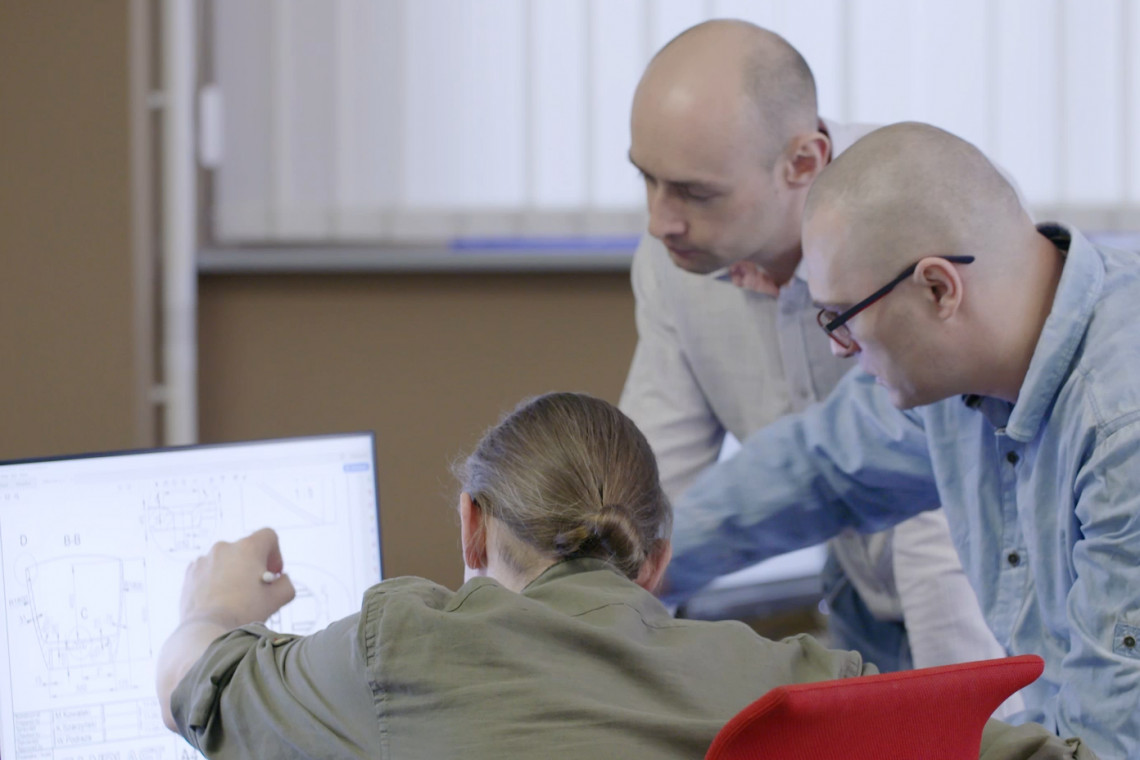 Dział projektowy Sanplast. Fot. Materiały prasowe Tak powstaje prawdziwy user experience design