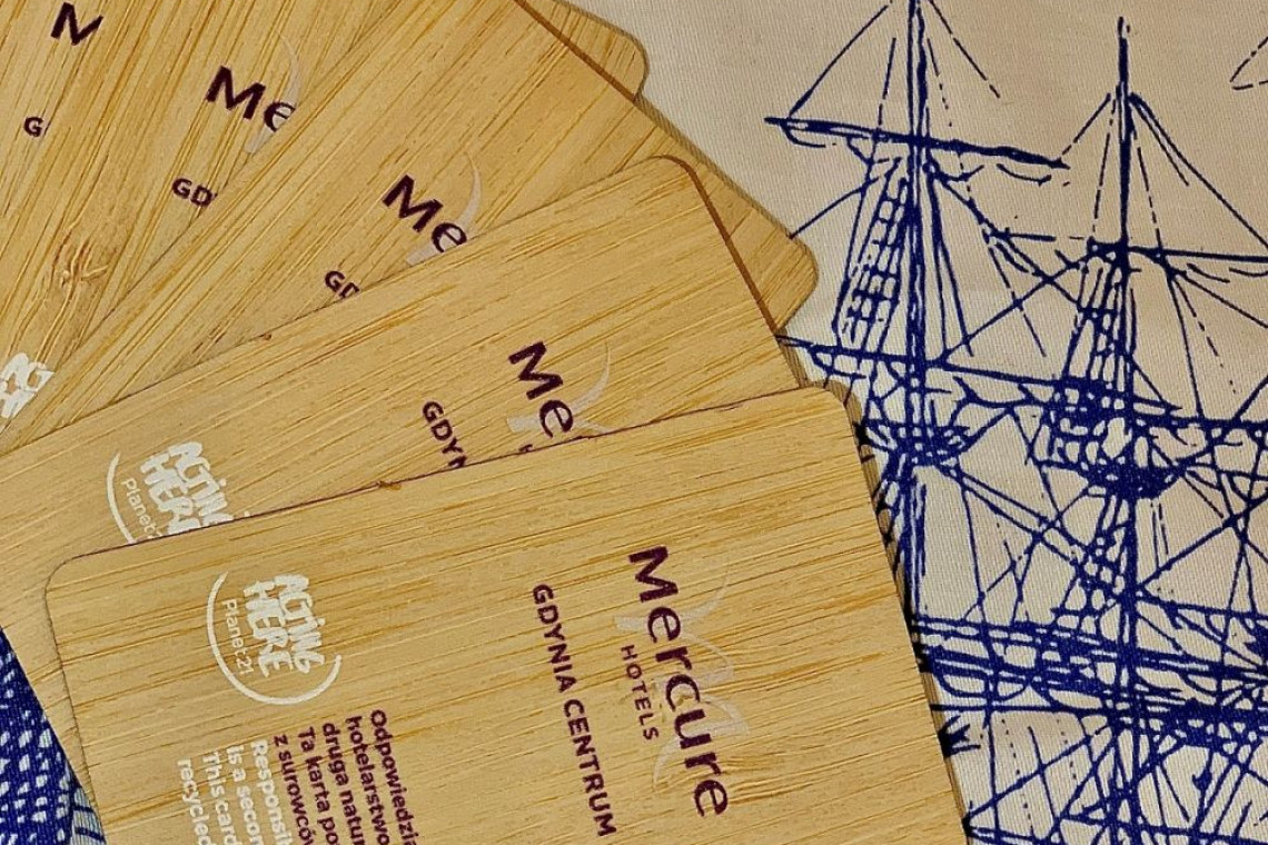 Bambusowe karty zamiast plastikowych