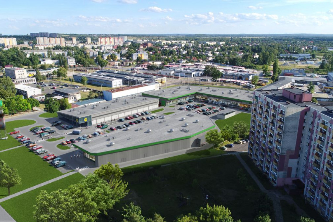 Vendo Park w Częstochowie - wizualizacja. Fot. Mat. prasowe Ruszyła budowa Vendo Parku w Częstochowie