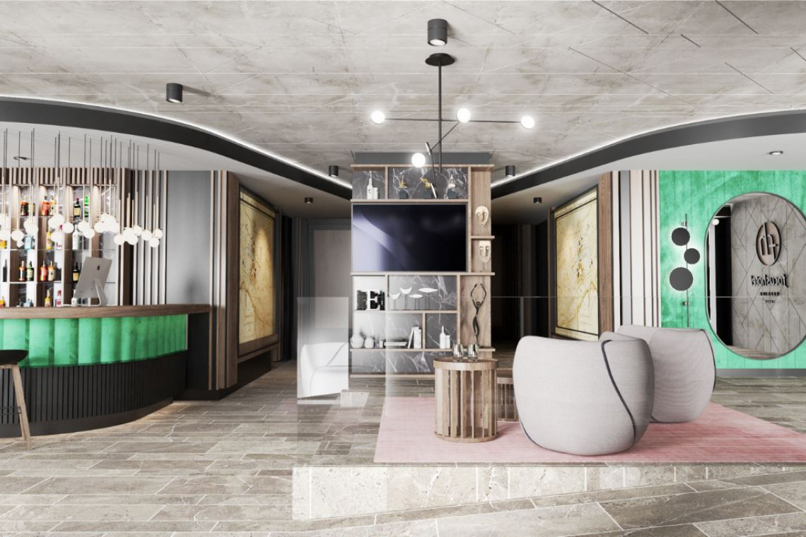 Trzygwiazdkowy Focus Hotel mieścił się będzie w zrewitalizowanym budynku przy ul. Bernardyńskiej 13, który dotychczas pełnił rolę biurowca, fot. mat. inwestora Przebudowa bydgoskiego obiektu Focus Hotels nabiera rozpędu