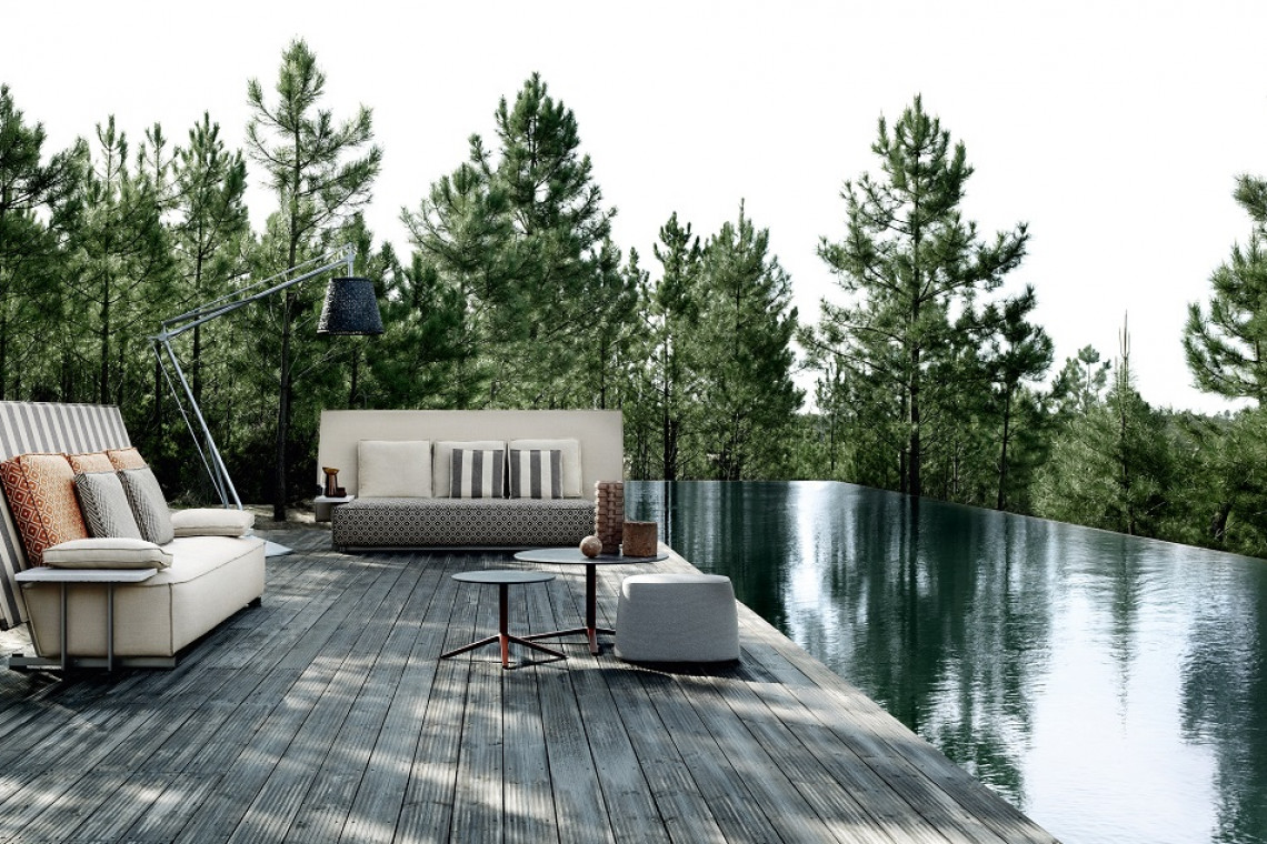 Kolekcja Oh, it rains! Proj. Philippe Starck. Fot. Mat. prasowe Wypoczynek na zewnątrz. Meble outdoorowe wg. Antonio Citterio, Philipe’a Starcka i Naoto Fukasawy
