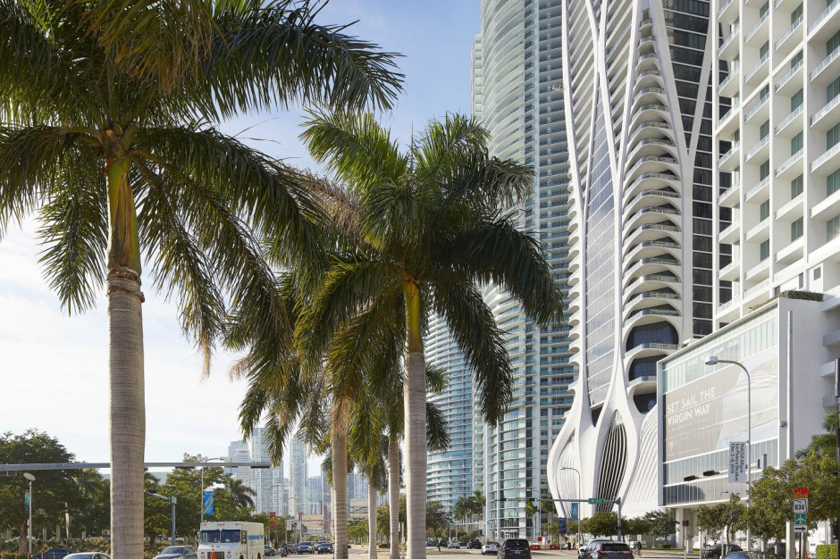 One Thousand Museum Miami, projekt Zaha Hadid Architectes, fot. Hufton+Crow