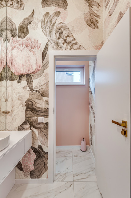 Salon piękności Mesoestetic. Proj. Dorota Pilor-Jakulewicz, Foorma Pracownia Architektury Wnętrz. Fot. Radosław Sobik Bardzo kobiecy punkt na mapie Polski. Zaglądamy do wnętrz salonu piękności w Tychach