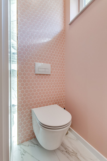 Salon piękności Mesoestetic. Proj. Dorota Pilor-Jakulewicz, Foorma Pracownia Architektury Wnętrz. Fot. Radosław Sobik Bardzo kobiecy punkt na mapie Polski. Zaglądamy do wnętrz salonu piękności w Tychach