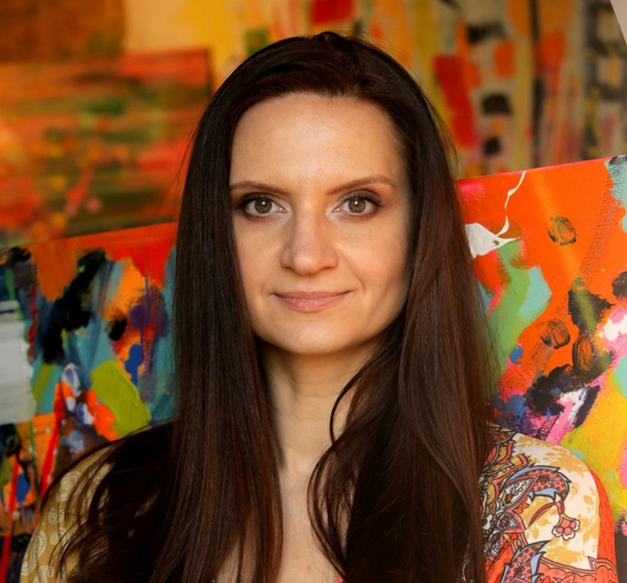 Marta Zawadzka, fot. mat. prasowe Prace polskiej artystki wzbogacą globalną kolekcję sztuki banku Standard Chartered