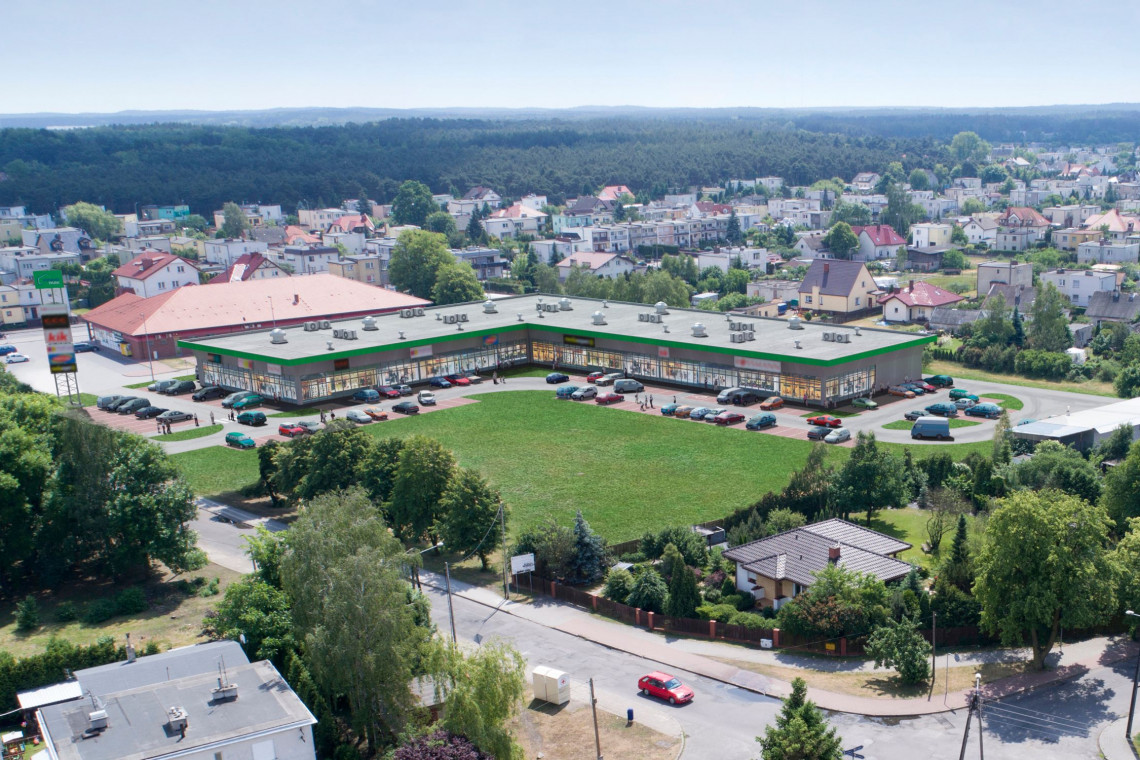 fot. mat. prasowe Studio Domino dla Trei Real Estate Poland. Trwa budowa projektu handlowego w Solcu Kujawskim