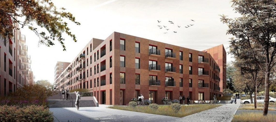 Proj. 22ARCHITEKCI, Katowice ul. Górniczego Dorobku. Fot. Mat. prasowe Idealna przestrzeń życiowa, czyli jaka? Refleksje architektów w czasach epidemii