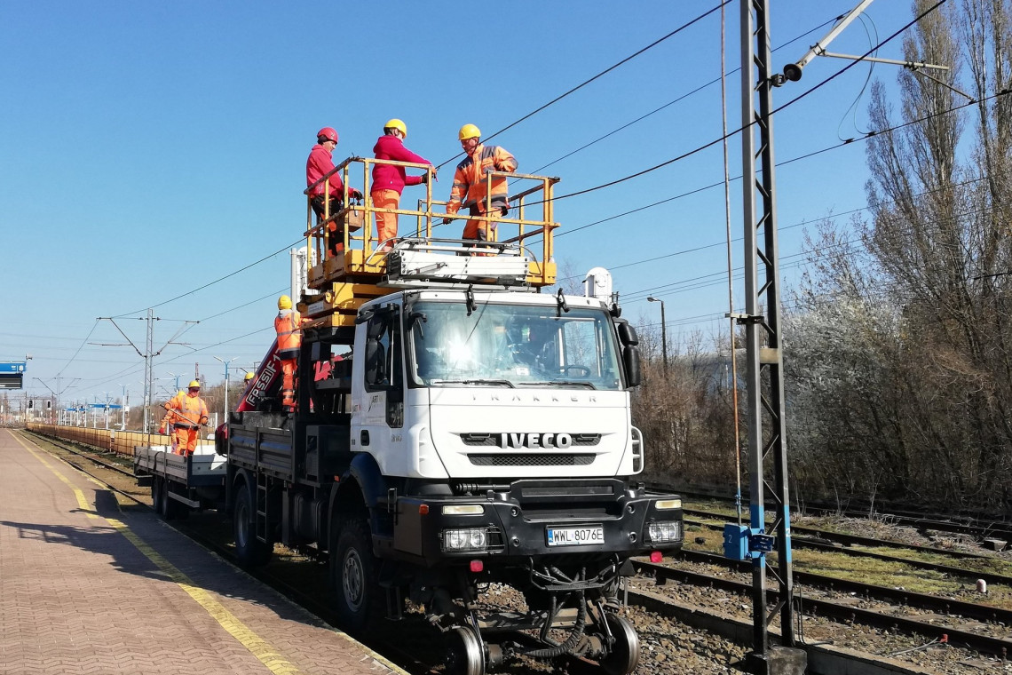 fot. mat. PKP PLK Stacja Łódź Kaliska się zmieni. PKP PLK ruszyły z pracami