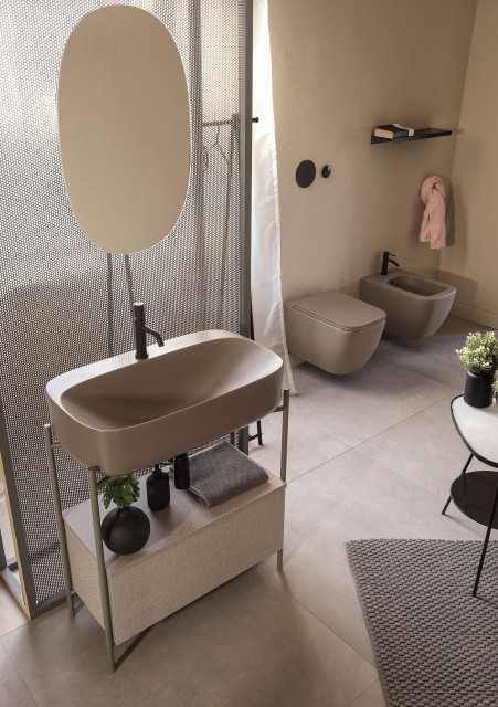 Kolekcja Diva. Fot. Scarabeo Ceramiche Włoska marka pokazała nowy koncept do łazienek