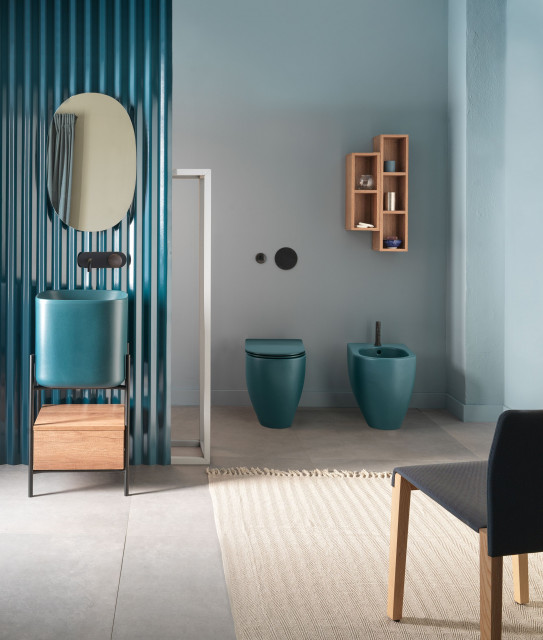 Kolekcja Diva. Fot. Scarabeo Ceramiche Włoska marka pokazała nowy koncept do łazienek