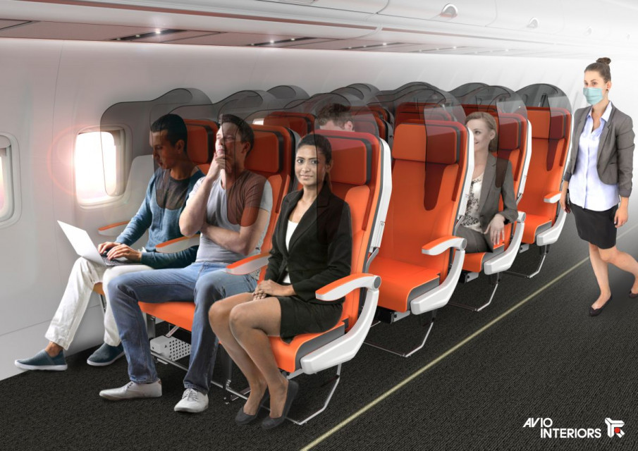 Rozwiązanie Glassafe. Proj. Aviointeriors. Fot. Mat. prasowe Jak będzie wyglądało podróżowanie przyszłości? Włoska firma ma pomysł