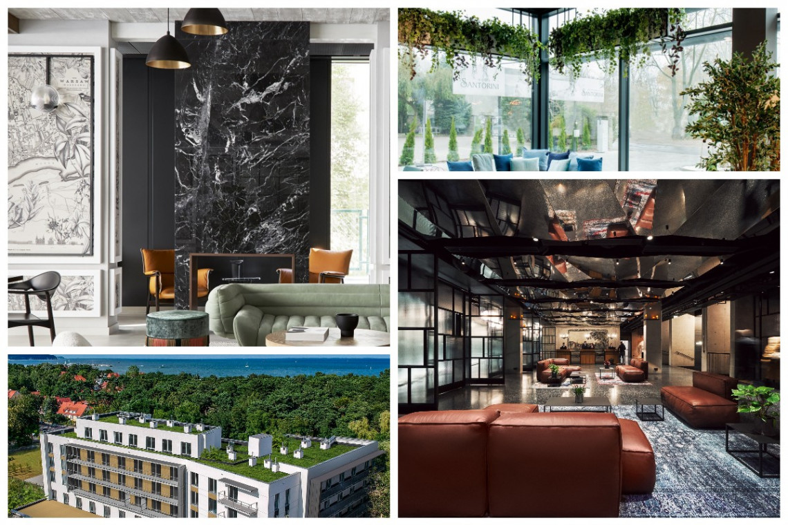 Na zdj. hotel Puro Warszawa, hotel ibis Styles Kraków Santorini, Sopotorium Medical Resort, The Bridge mGallery Wrocław. Fot. Mat. prasowe Czy hotelowy boom w Polsce się utrzyma?