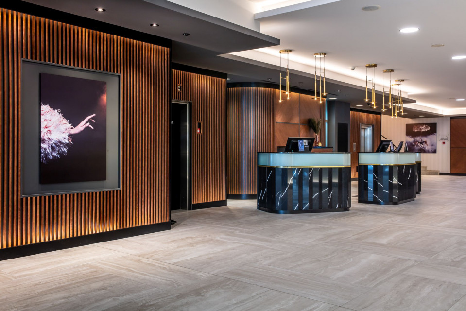 Radisson Blu Bazylea. Proj. liard Architecture & Interior Design. Fot. Radisson Hotel Group Polska pracownia zaprojektowała hotel Radisson Blu w Bazylei