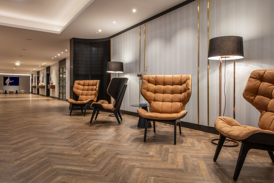 Radisson Blu Bazylea. Proj. liard Architecture & Interior Design. Fot. Radisson Hotel Group Polska pracownia zaprojektowała hotel Radisson Blu w Bazylei