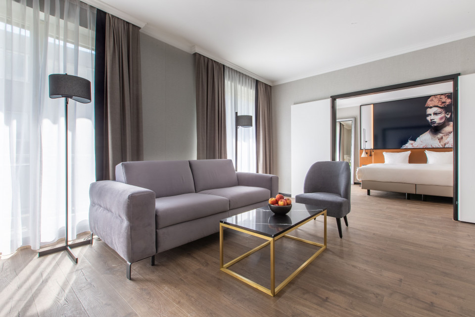 Radisson Blu Bazylea. Proj. liard Architecture & Interior Design. Fot. Radisson Hotel Group Polska pracownia zaprojektowała hotel Radisson Blu w Bazylei
