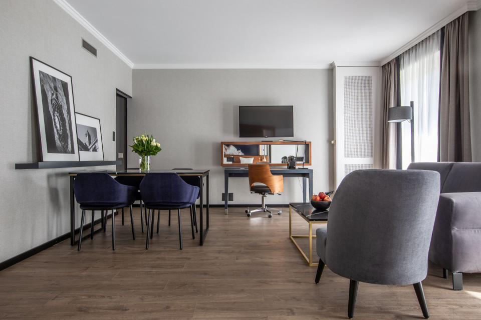 Radisson Blu Bazylea. Proj. liard Architecture & Interior Design. Fot. Radisson Hotel Group Polska pracownia zaprojektowała hotel Radisson Blu w Bazylei