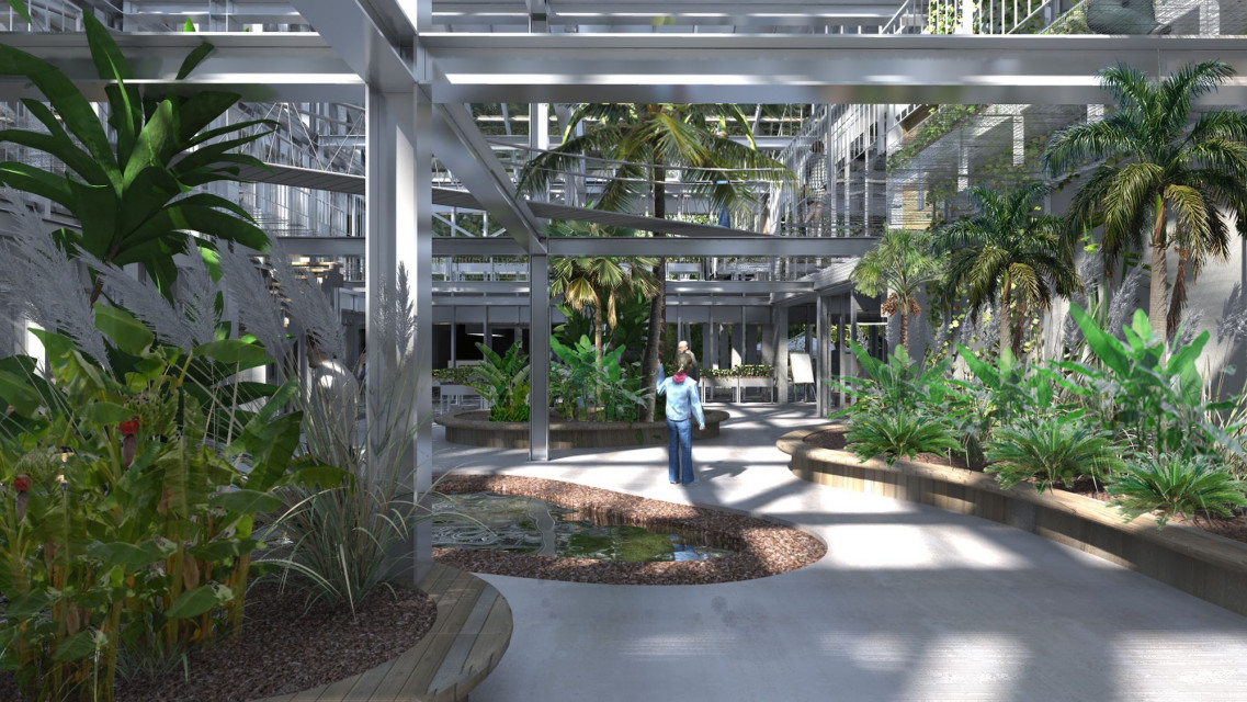 Projekt koncepcyjny Miejskiego Ośrodka Botanicznego zrealizowało studio BB Architekci dla miasta Zabrze już w 2018 roku. To wizja przyszłego rozwoju ośrodka, będącego jedną z większych atrakcji Zabrza, fot. BB Architekci Pomysł na Miejski Ośrodek Botaniczny w Zabrzu. To koncepcja BB Architekci