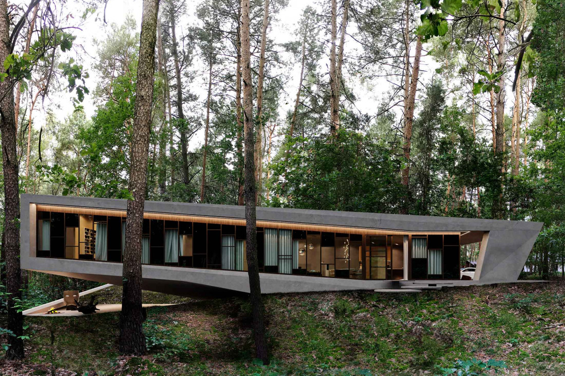 Joshua Tree House. Proj. Reform Architekt. Fot. Mat. prasowe 10 lat architektury: tak zmieniały się bryły domów