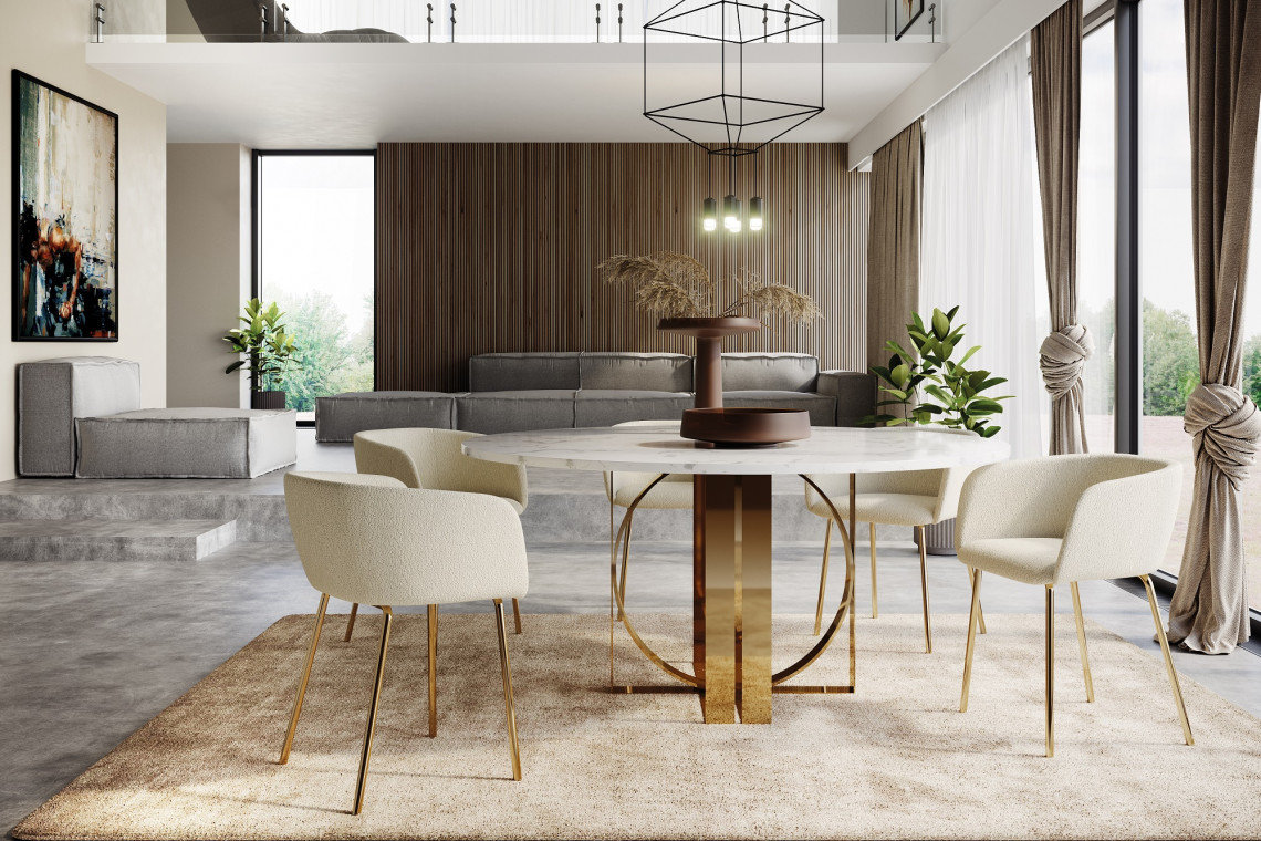 Krzesła z kolekcji Laroc. Fot. Mat. prasowe Absynth Oszczędny design w nowej kolekcji krzeseł polskiej marki