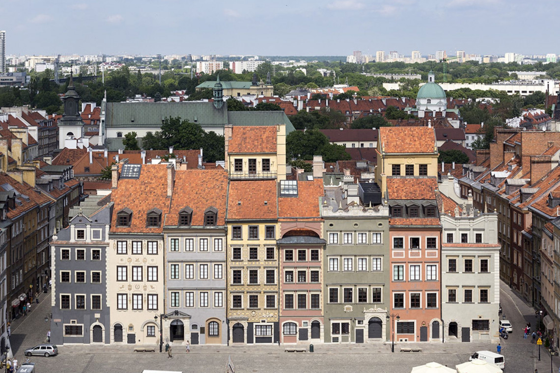 Jeden z laureatów konkursu: Siedziba Muzeum Warszawy – zespół jedenastu kamienic przy Rynku Starego Miasta 28-42 / ul. Nowomiejskiej 4-8 w Warszawie, woj. mazowieckie Konkurs "Zabytek Zadbany" 2020 rozstrzygnięty
