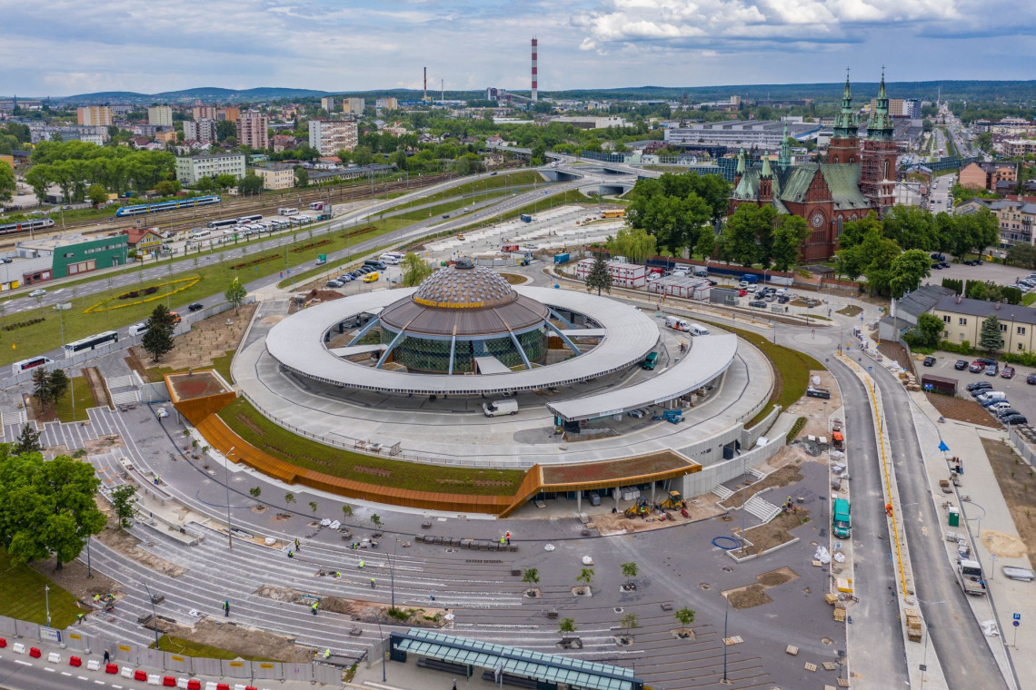 Centrum Komunikacyjne w Kielcach na finiszu budowy, fot. mat. Budimex Centrum Komunikacyjne w Kielcach na finiszu budowy. Zobacz najnowsze zdjęcia