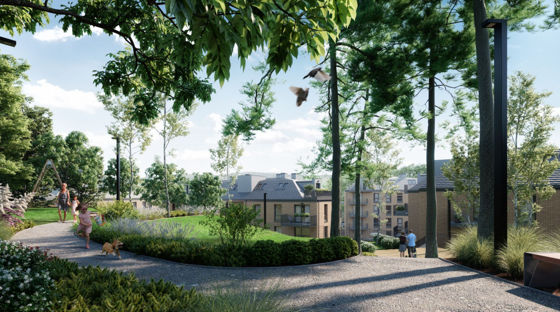 Villa Jaśkowa Dolina, fot. mat. Cordia Tak wygląda najnowszy projekt MS 15 Architektura w Gdańsku. Inwestycja ma wpisać się w willową zabudowę