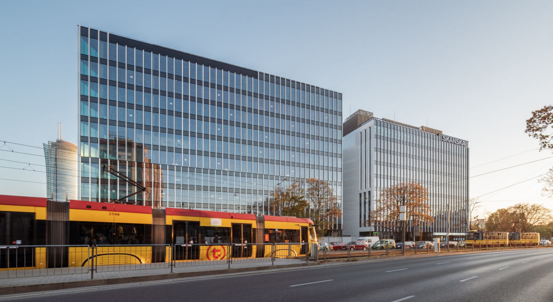 Skanska ma kolejny zdrowy budynek. Warszawski Spark B z precertyfikatem WELL Core&Shell, fot. mat. Skanska Skanska ma kolejny zdrowy budynek