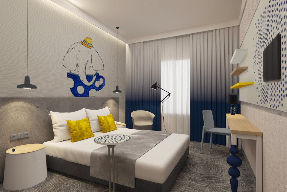 Ceramiczne dziedzictwo w ibis Styles. Nowy hotel w Bolesławcu już otwarty, fot. mat. prasowe Ceramiczne dziedzictwo w ibis Styles. Nowy hotel w Bolesławcu już otwarty