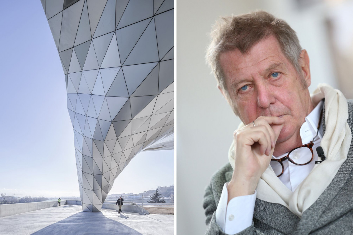 Musée des Confluences, Lyon, France fot. Sergio Pirrone // Wolf D.Prix fot. Zwefo Wolf D. Prix z wykładem z cyklu "Mistrzowie Architektury"