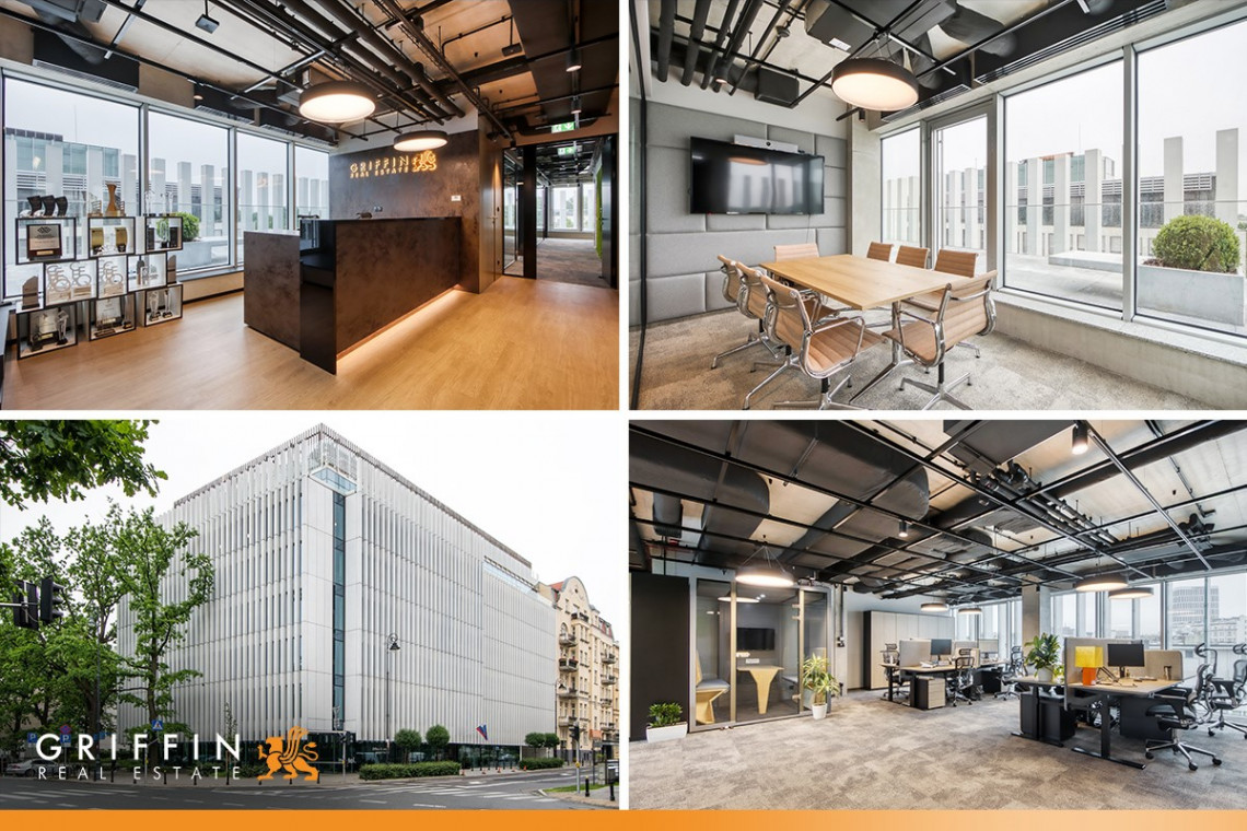 Nowoczesne, komfortowe i sprzyjające integracji - takie jest nowe biuro Griffin Real Estate, fot. mat. prasowe Griffin Real Estate ma nowe biuro, które sprzyja integracji