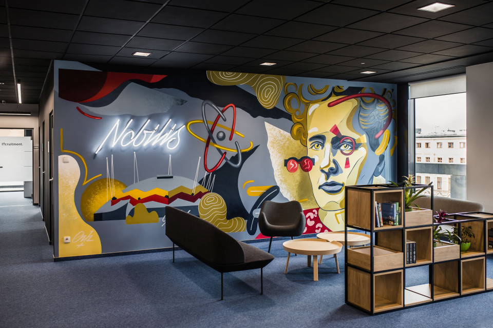 City Space. Fot. Karolina Kosowicz Historia opowiedziana na ścianie