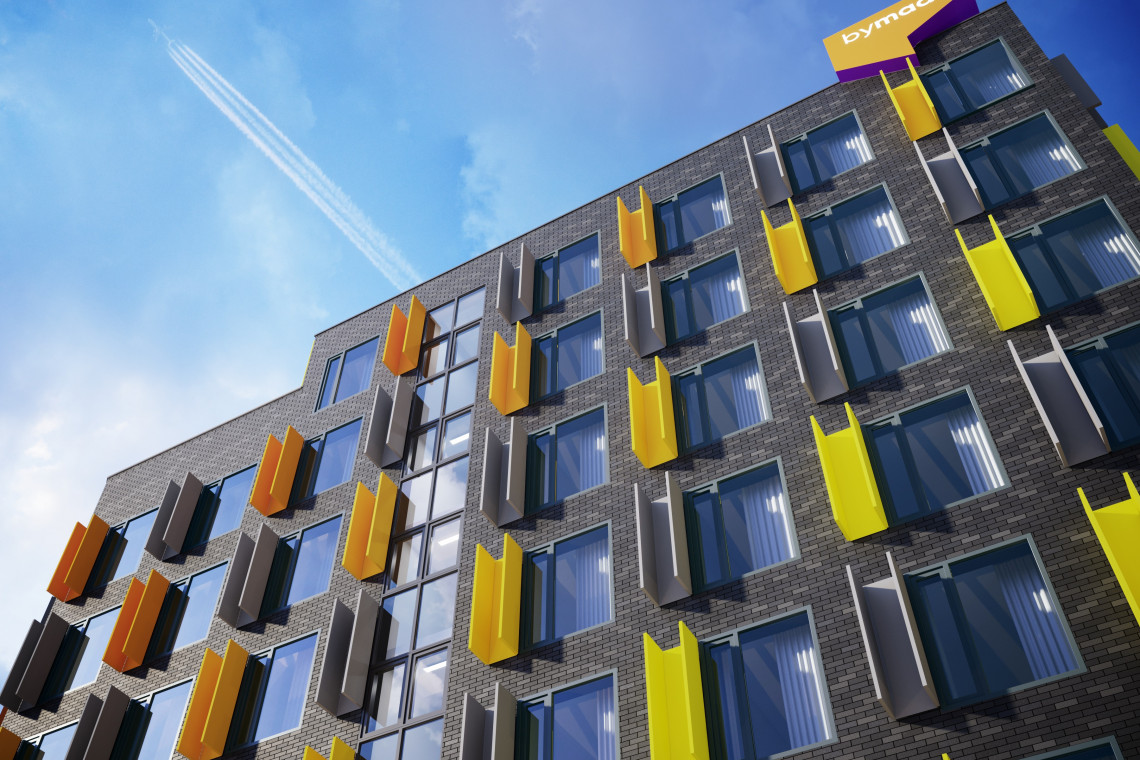 Legnicka 60C we Wrocławiu. Proj. AP Szczepaniak. Fot. Mat. prasowe By Made We Wrocławiu ruszyła budowa mikroapartamentów projektu AP Szczepaniak