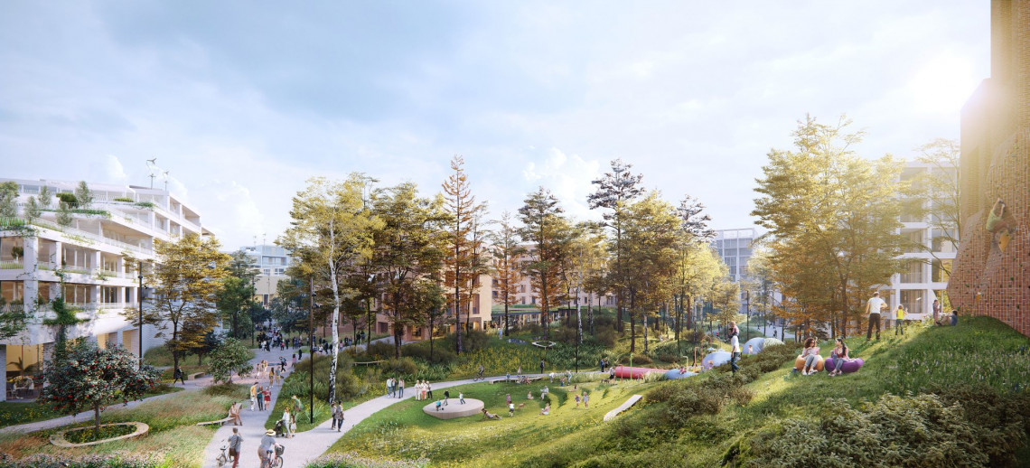 Nowy Wełnowiec fot. mat. prasowe W Katowicach powstaje dzielnica przyszłości. Za projektem stoją JEMS Architekci