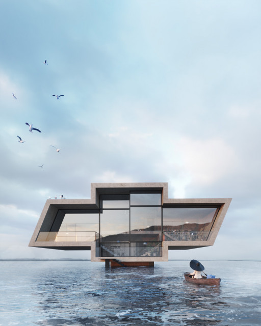 Crosshouse. Proj. Karina Wiciak, Wamhouse Niezwykłe wizje architektury zainspirowanej... logami znanych marek
