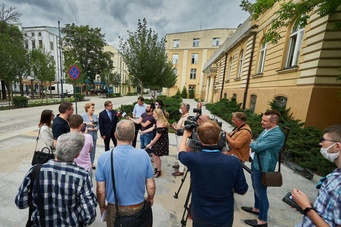 Ulica Tuwima. Nowe Centrum Łodzi - wielopłaszczyznowy projekt miejski, łączący rewitalizację z biznesem, kulturą i nauką, fot. Radosław Jóźwiak Vantage Development zainwestował w Nowym Centrum Łodzi. Szykuje ciekawy projekt