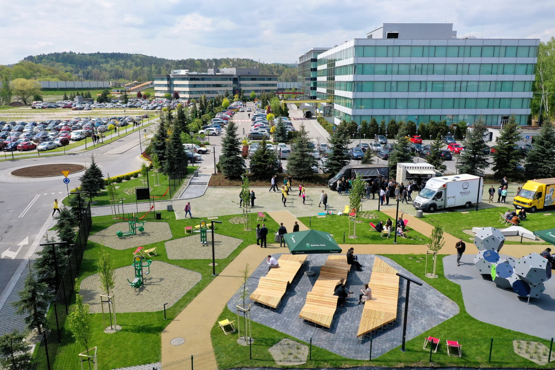 Eximius Park fot. First Property Group Kampus biurowy pod Krakowem zmienił oblicze