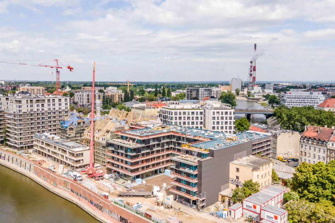Nabrzeże Odry przy ul. Księcia Witolda zyska nowe oblicze, fot. mat. prasowe Miejsce relaksu w centrum Wrocławia. Nabrzeże Odry zyska nowe oblicze