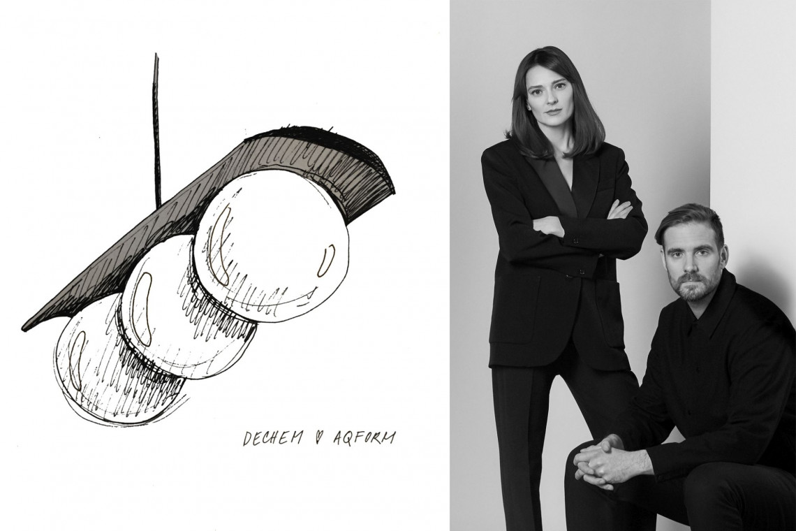 Kolejny raz czescy projektanci we współpracy z polskim producentem oświetlenia, marką AQForm stworzyli szklaną kolekcję opraw. Projekt MODERN BALL, fot. mat. prasowe Gra światła na szkle. Kolejny ciekawy projekt czeskich projektantów