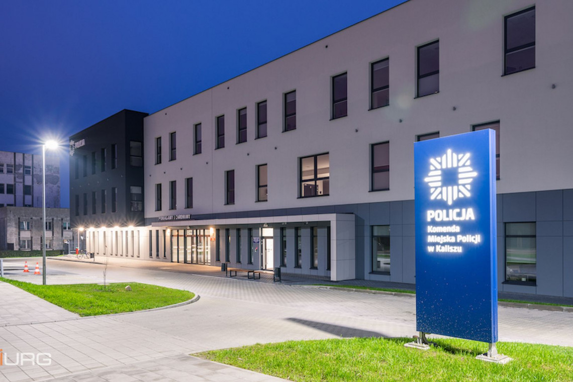 Komenda Policji w Kaliszu projekt Demiurg foto Maciej Lulko Na Dzień Policjanta. O wyzwaniach w projektowaniu obiektów policyjnych