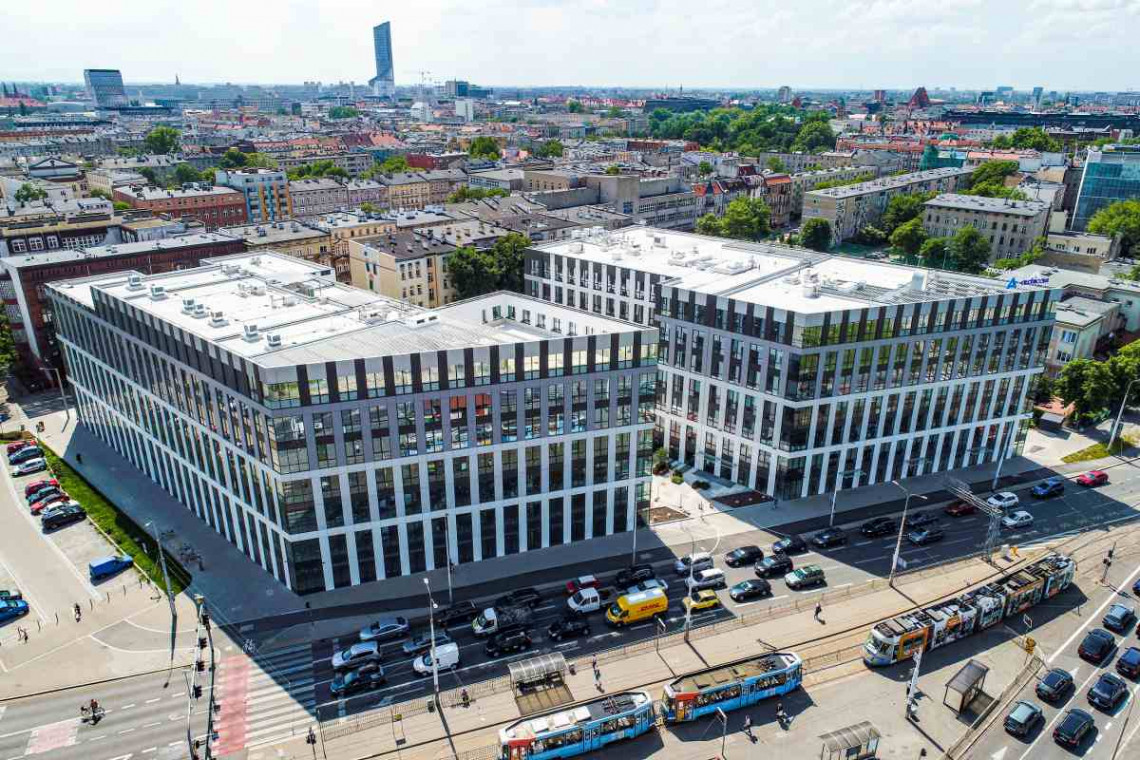 Biurowiec City 2, Wrocław; proj. SRDK Archicom Studio Śródka, fot. Mat. Archicom Wrocławski City 2 z certyfikatem LEED