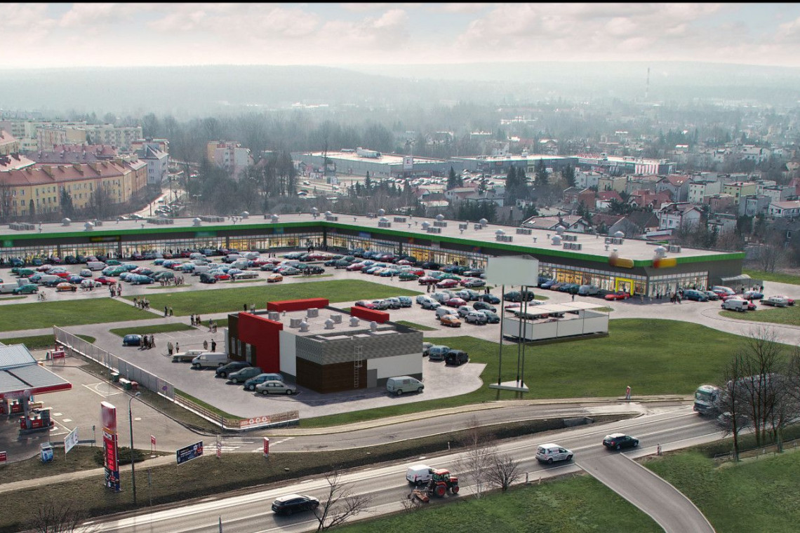 Nowa bryła handlowa powstanie w Skarżysku-Kamiennej. Trwają prace nad koncepcją architektoniczą